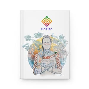 White MaYita Hardcover Journal β Matte Finish